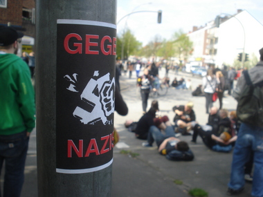 Aufkleber Gegen Nazis 