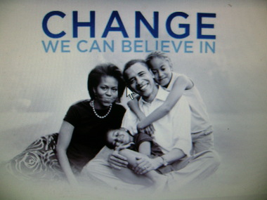 Obama-Homepage: Change we can believe in