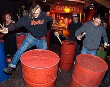 Auftritt der Gruppe Bando bei der Auftaktveranstaltung der Kampagne für Vielfalt